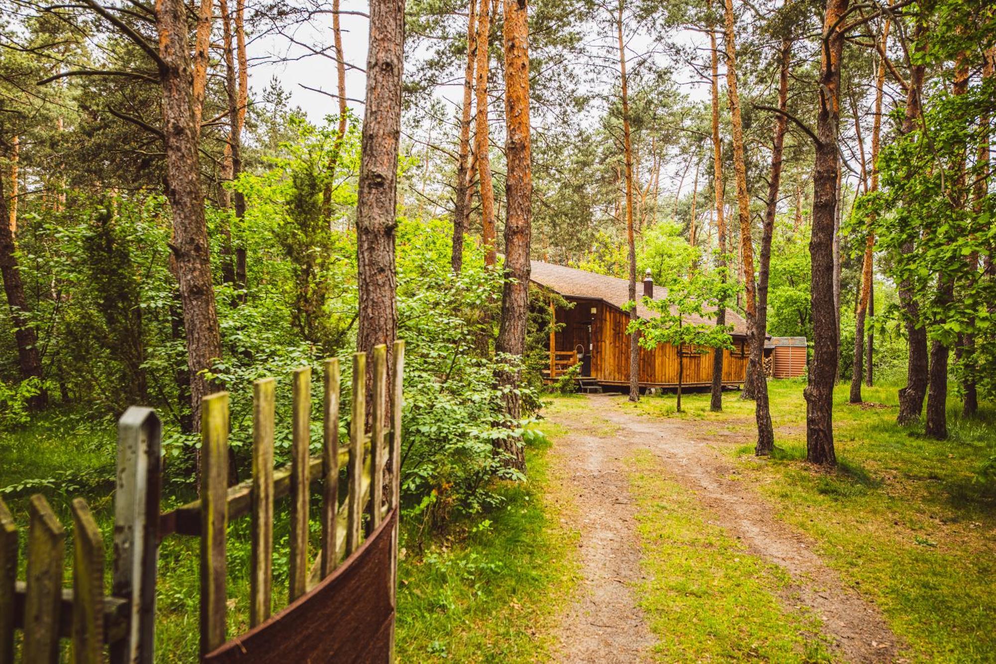 Cozy Nature Retreat With Patio Fireplace Garden Maciejowice Exterior foto